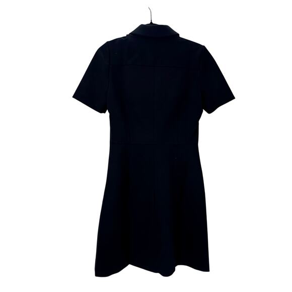 J. Crew Parc Dress Carrmen Four Season Stretch Stretch Black Size 4 Tall NWT